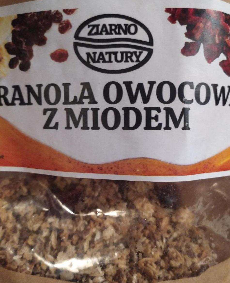 Zdjęcia - Granola owocowa z miodem Ziarno natury