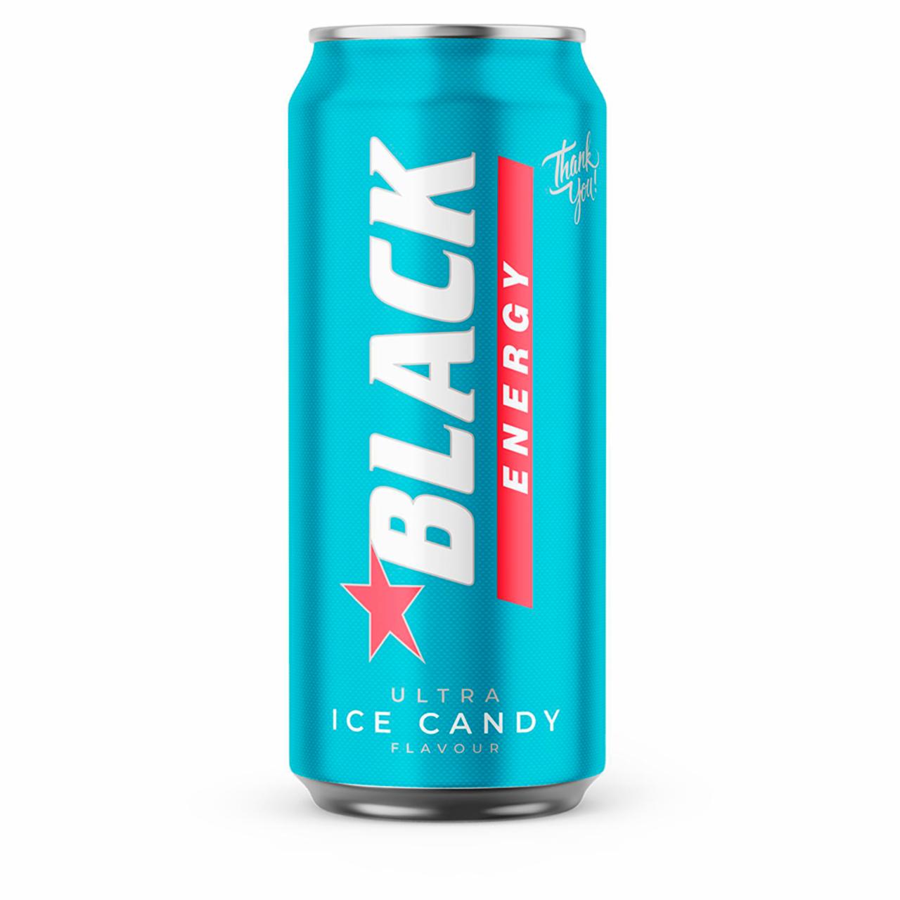 Zdjęcia - Black Energy Ultra Ice Candy Gazowany napój energetyzujący 250 ml