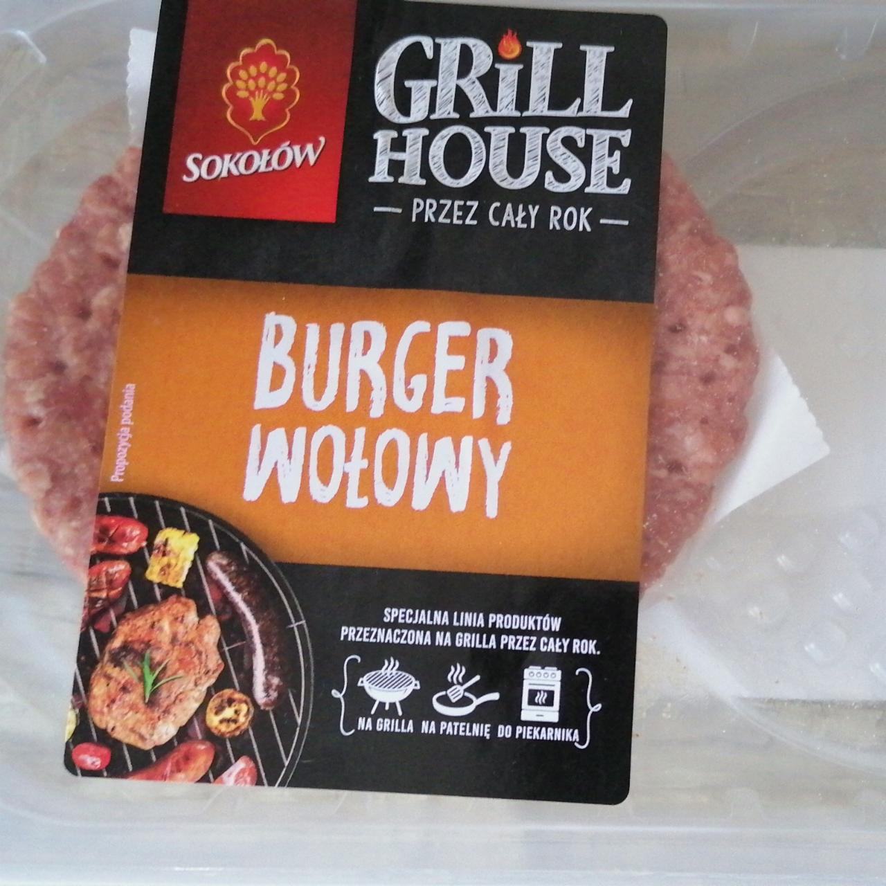 Zdjęcia - Burger wołowy Grill house Sokołów