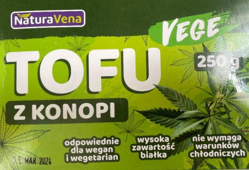 Zdjęcia - Tofu z konopi Natura Vena