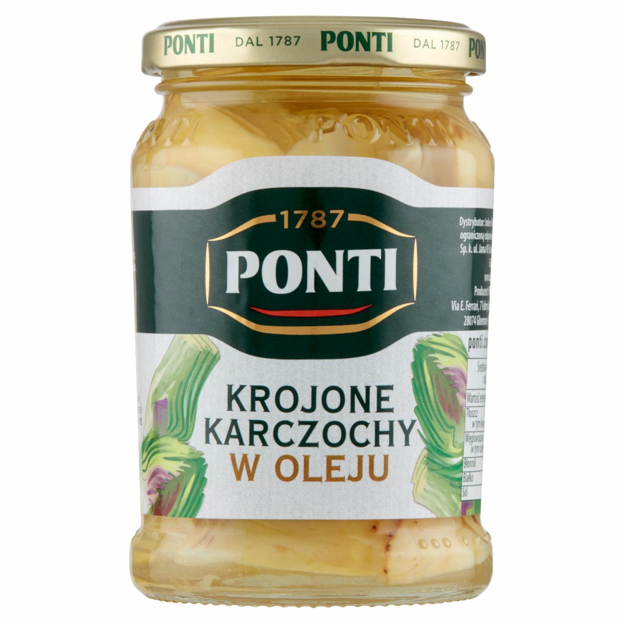 Zdjęcia - Ponti Krojone karczochy w oleju