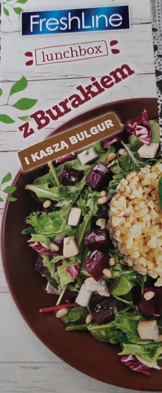 Zdjęcia - Lunchbox z burakiem i kaszą bulgur FreshLine