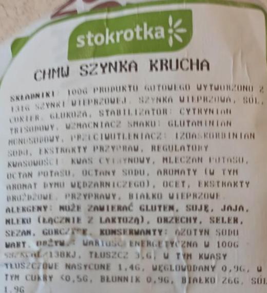 Zdjęcia - szynka krucha Stokrotka