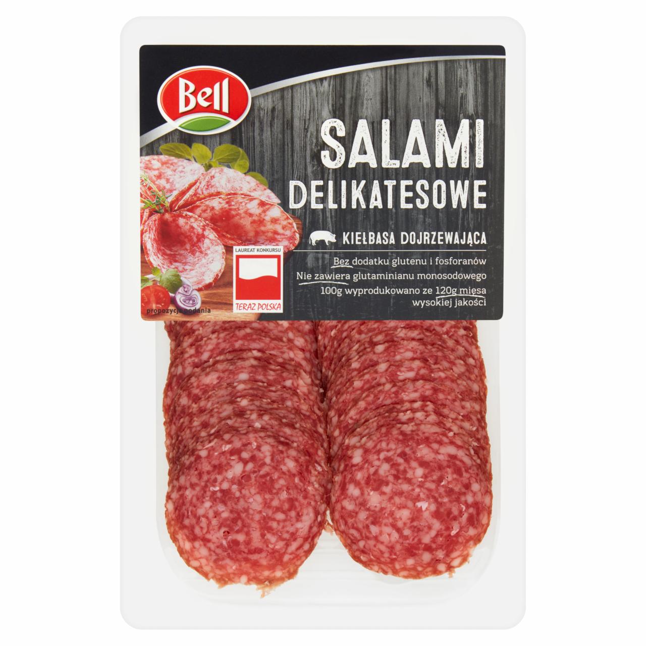 Zdjęcia - Kiełbasa dojrzewająca salami delikatesowe Bell