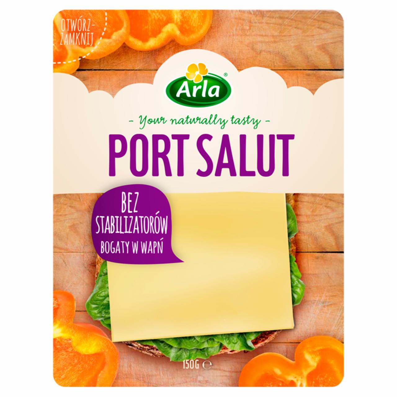 Zdjęcia - Arla Port Salut Ser w plastrach 150 g