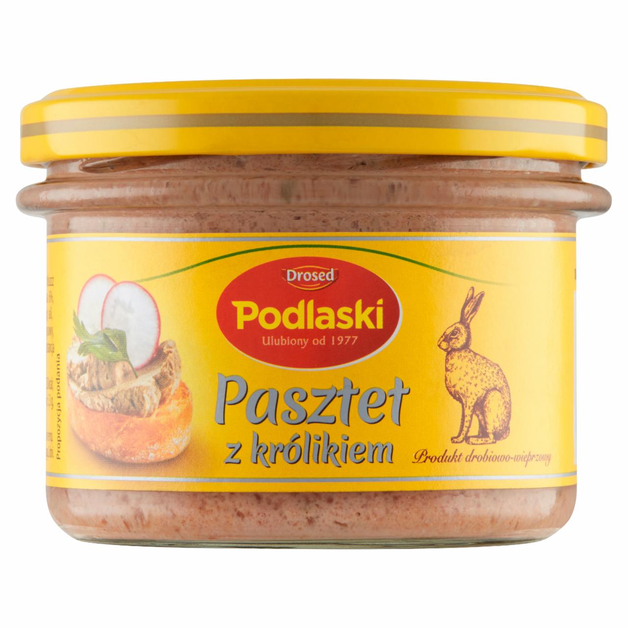 Zdjęcia - Drosed Podlaski Pasztet z królikiem 160 g