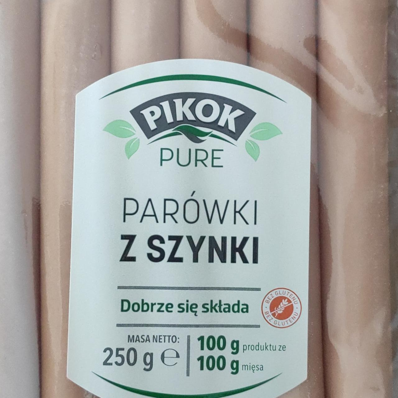 Zdjęcia - Parówki z szynki Pikok pure