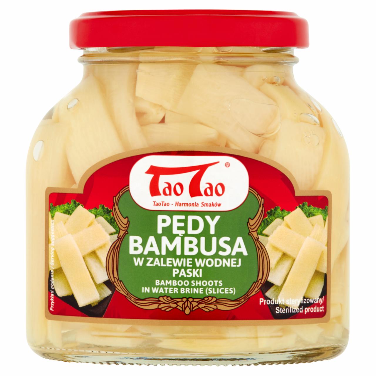 Zdjęcia - Tao Tao Pędy bambusa w zalewie wodnej paski 280 g