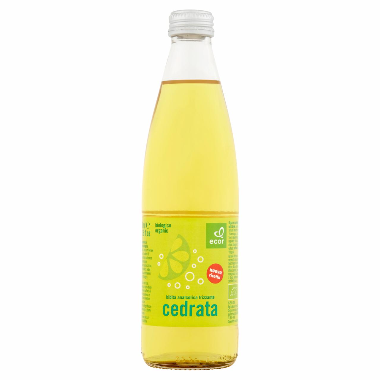 Zdjęcia - Ecor Napój gazowany oranżada Bio 330 ml