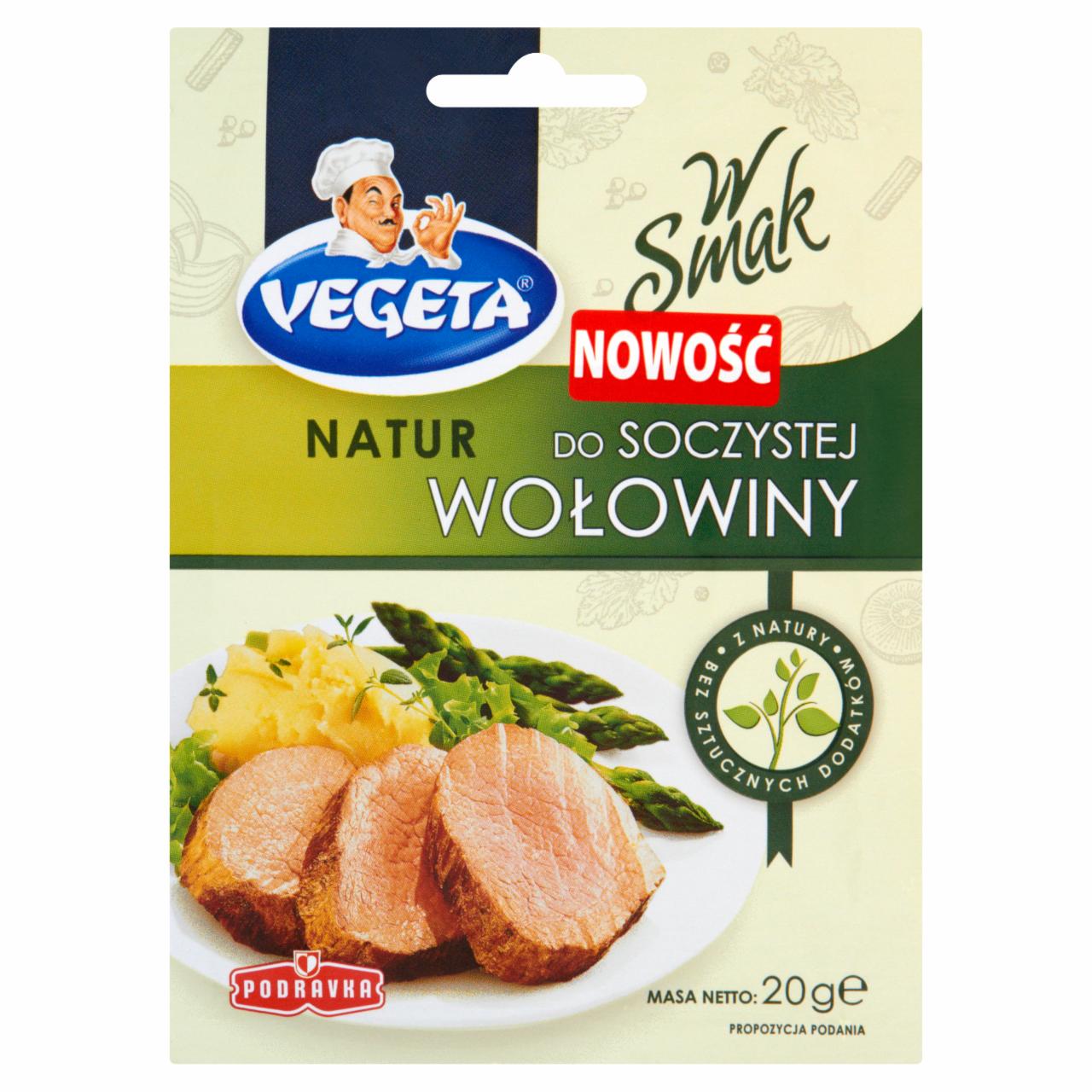 Zdjęcia - Vegeta Natur Do soczystej wołowiny Przyprawa 20 g