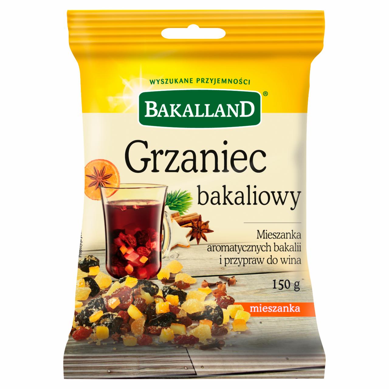 Zdjęcia - Bakalland Grzaniec bakaliowy Mieszanka aromatycznych bakalii i przypraw do wina 150 g