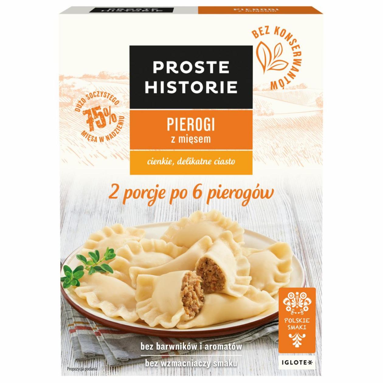 Zdjęcia - Pierogi z mięsem Proste Historie