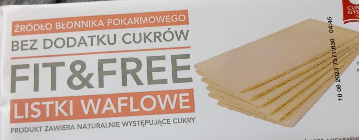 Zdjęcia - Listki Waflowe Fit&Free