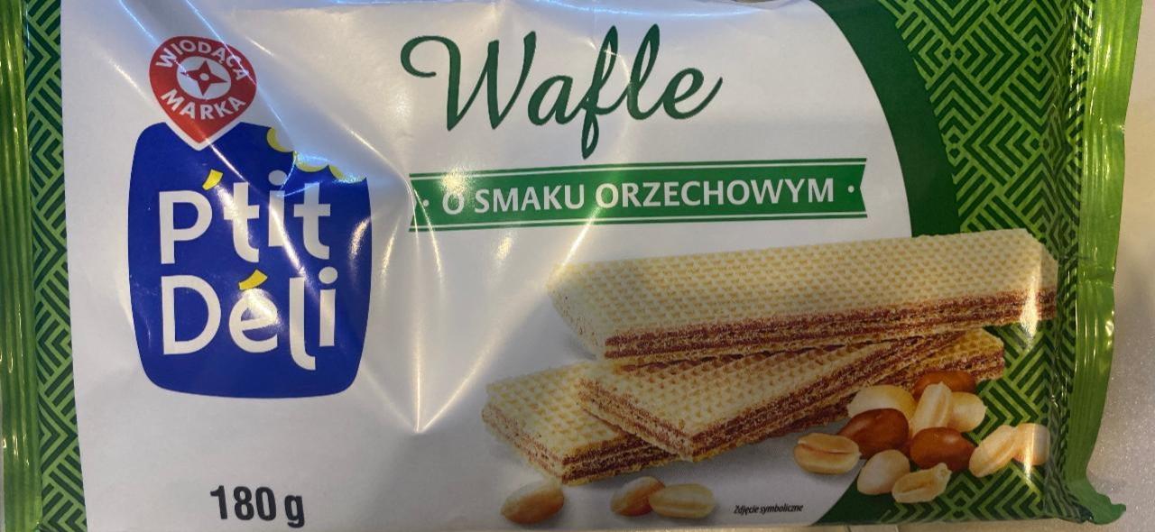 Zdjęcia - Wafle o smaku orzechowym P'tit Deli