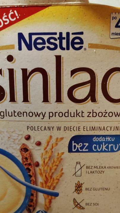 Zdjęcia - Sinlac bezglutenowy bez cukru Nestle