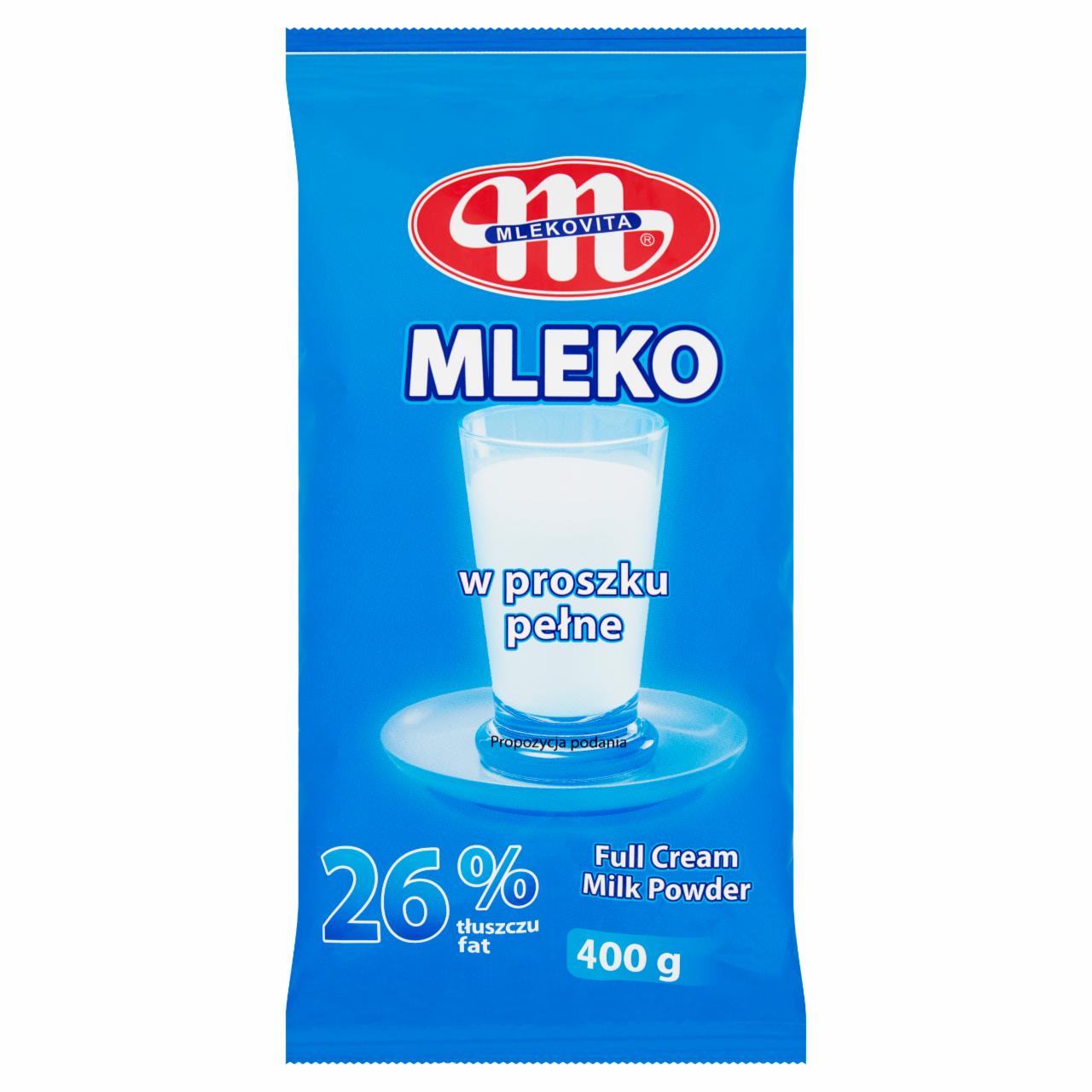 Zdjęcia - Mlekovita Mleko w proszku pełne 400 g