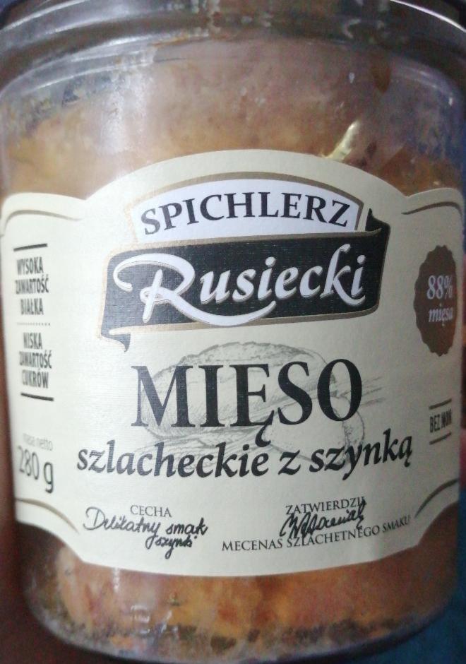 Zdjęcia - Spichlerz Rusiecki Mięso szlacheckie z szynką 280 g