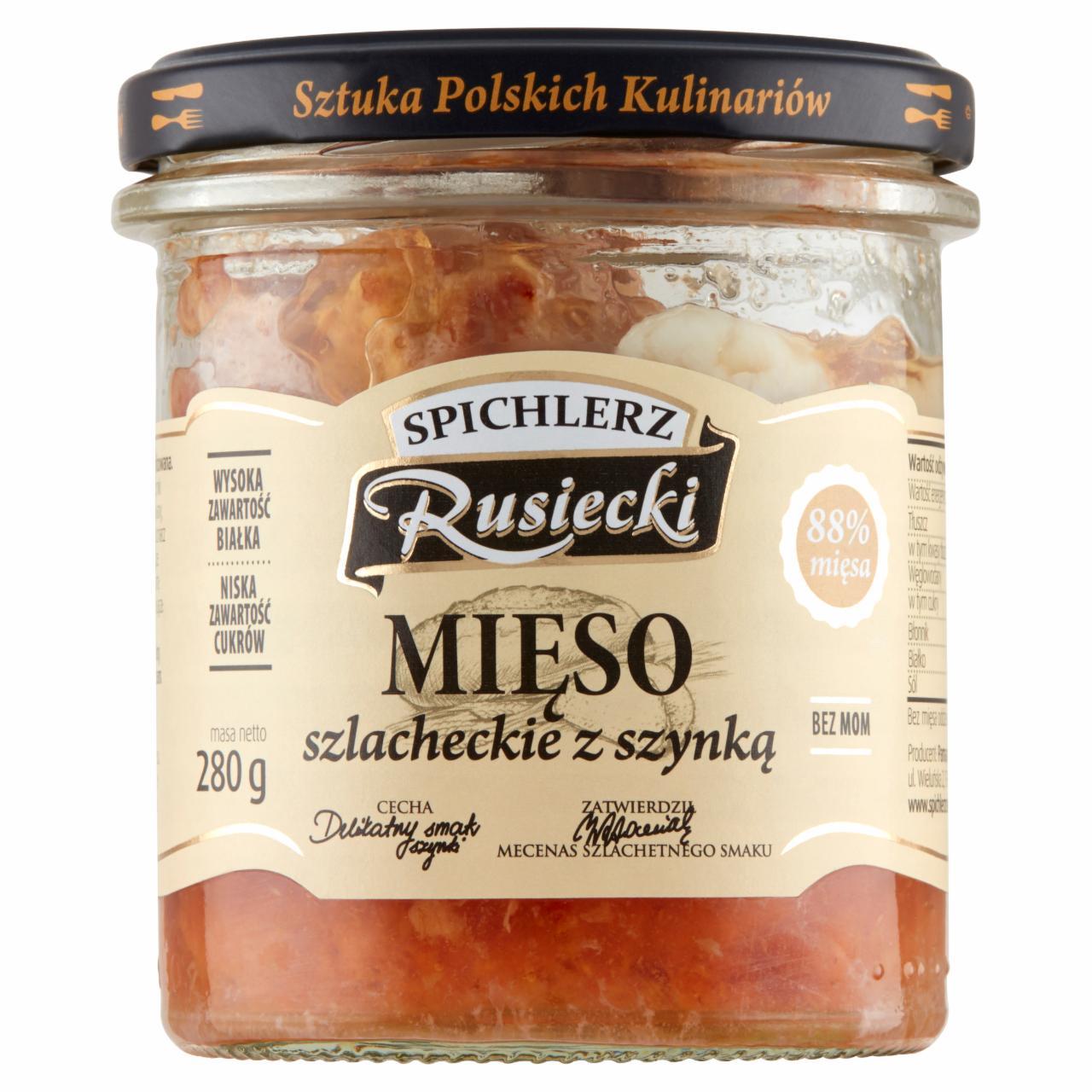 Zdjęcia - Spichlerz Rusiecki Mięso szlacheckie z szynką 280 g