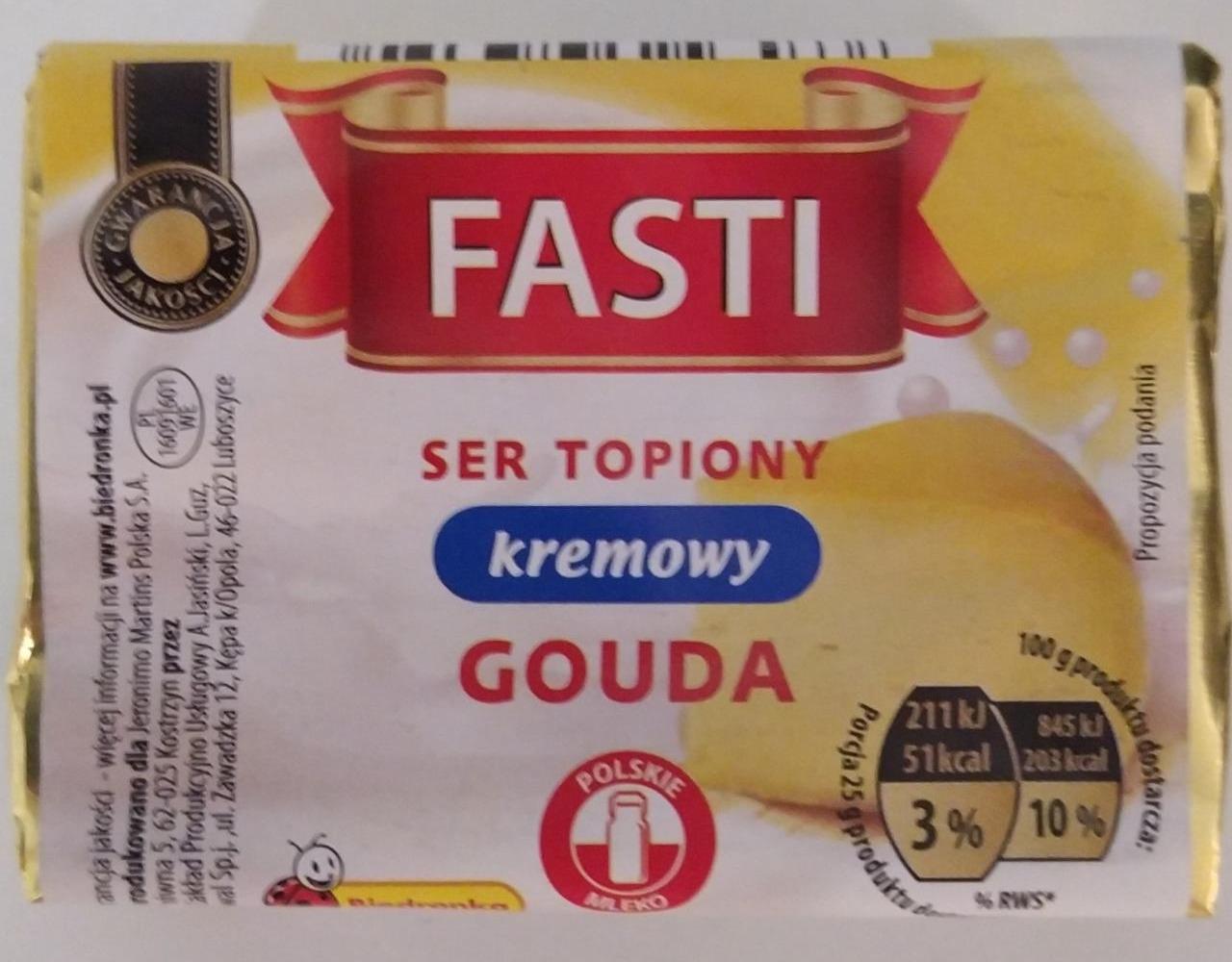 Zdjęcia - Ser topiony kremowy Gouda Fasti