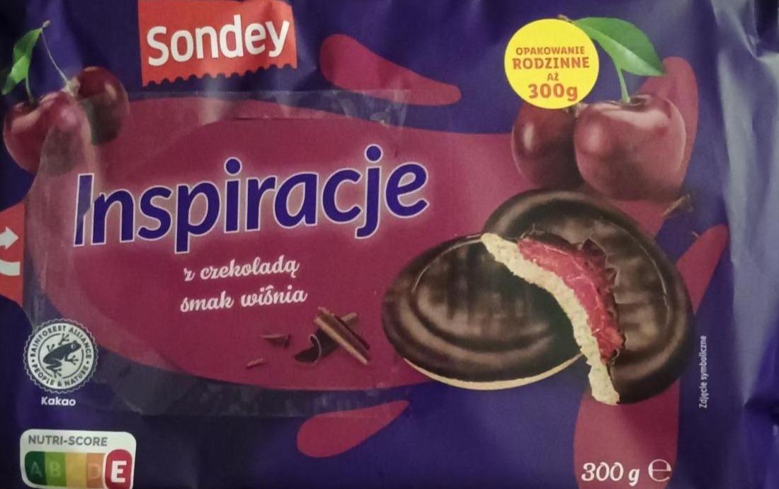 Zdjęcia - Inspiracje z czekoladą smak wiśnia Sondey