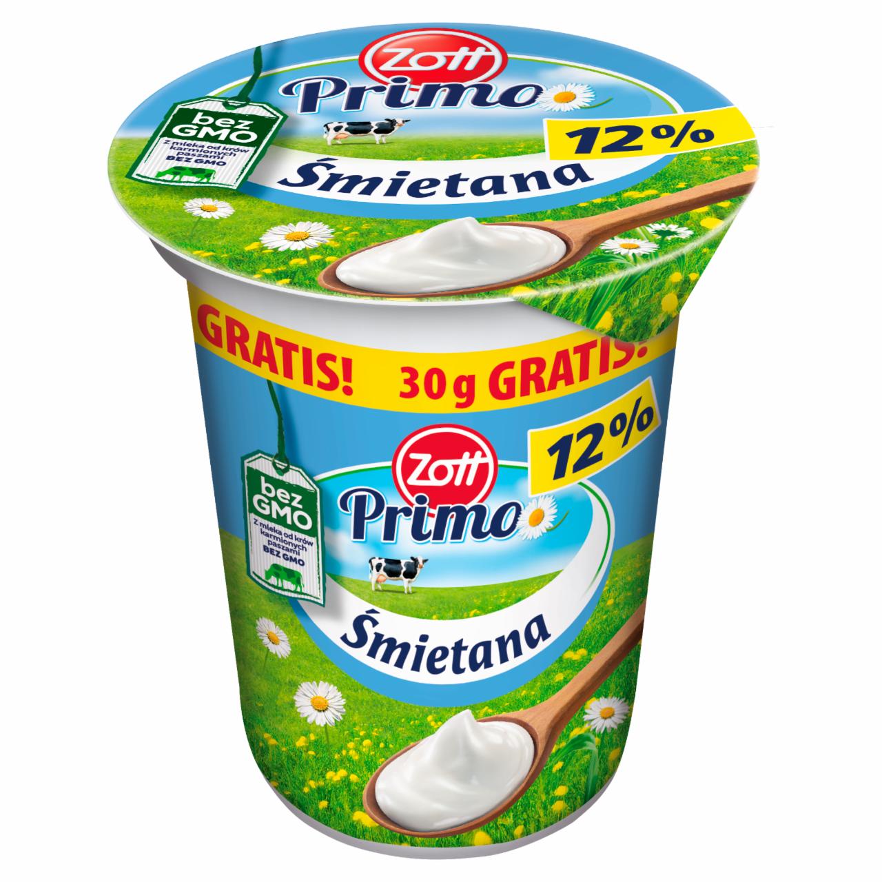 Zdjęcia - Zott Primo Śmietana 12 % 360 g