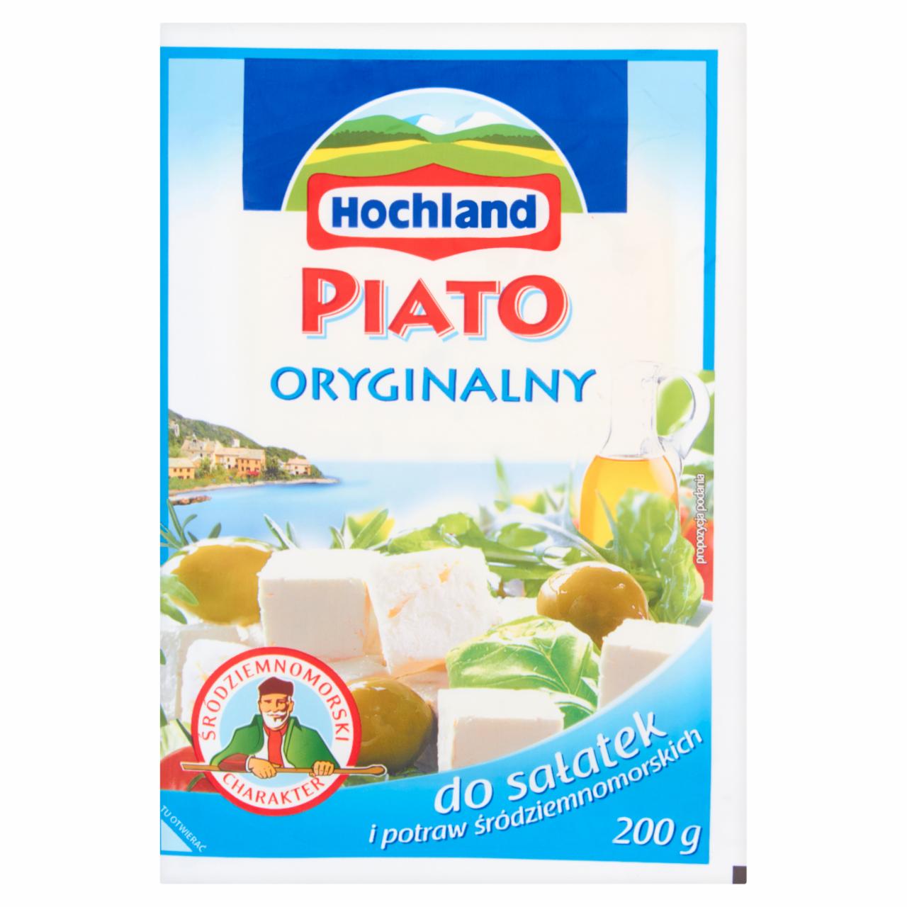 Zdjęcia - Hochland Piato oryginalny Ser solankowy 200 g