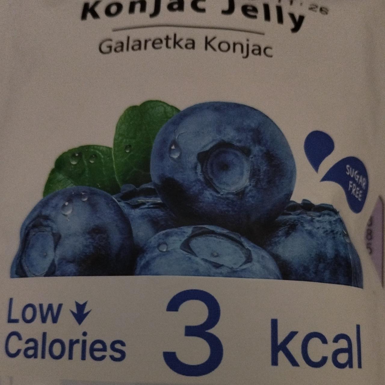 Zdjęcia - Galaretka Konjac blueberry Konjac Jelly Jelly.B