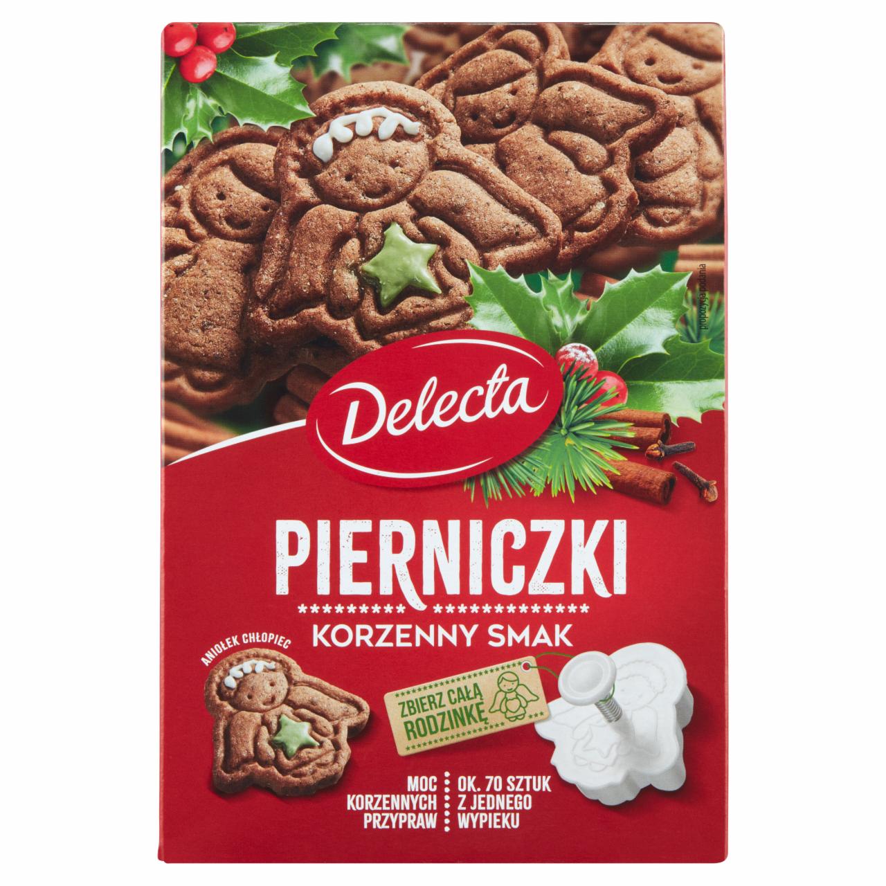 Zdjęcia - Delecta Pierniczki mieszanka do wypieku ciasta 350 g