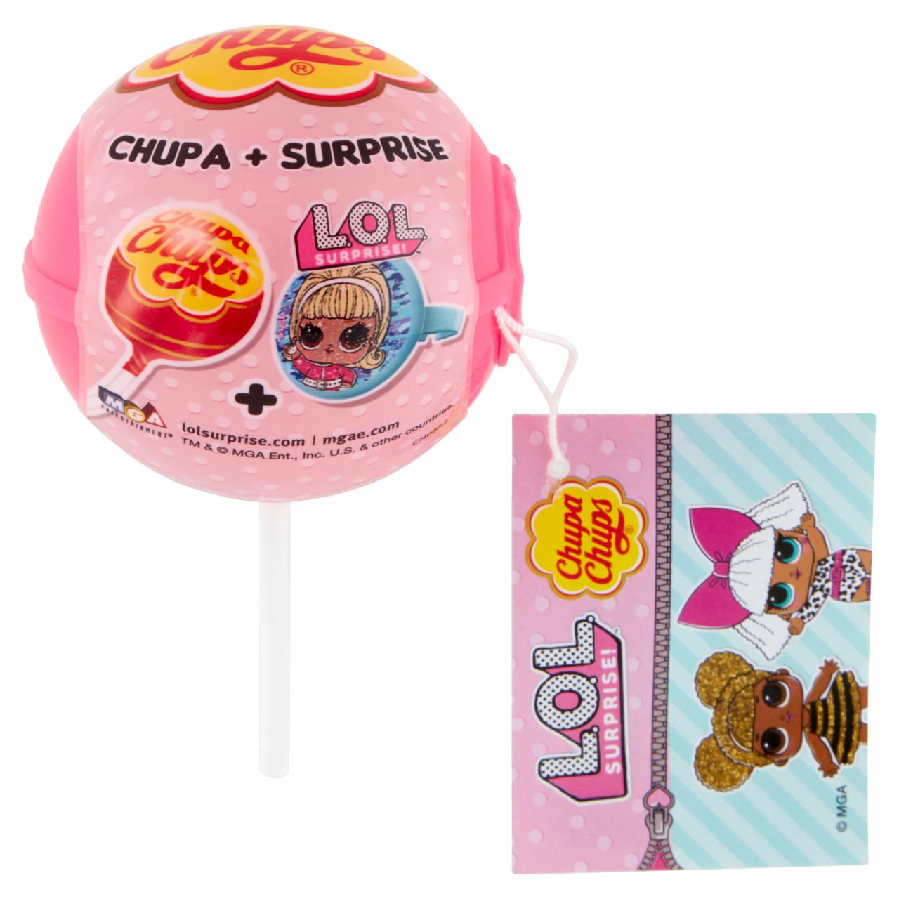 Zdjęcia - Chupa Chups L.O.L. Surprise! Lizak o smaku truskawkowym 12 g