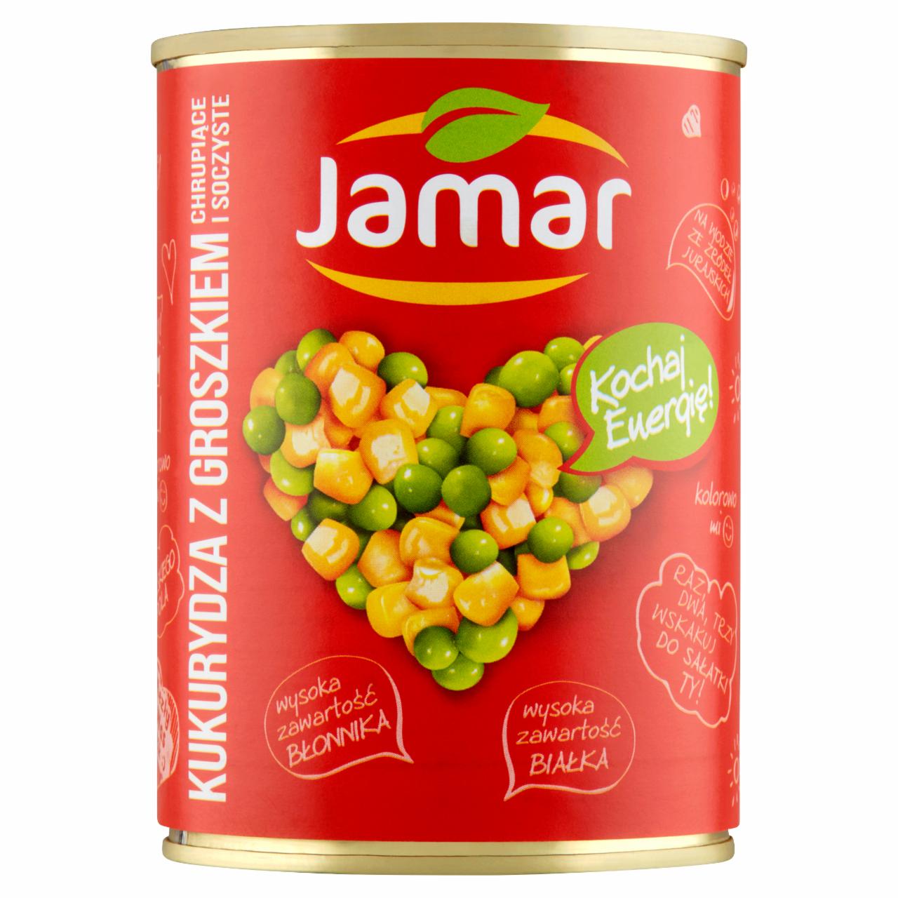 Zdjęcia - Jamar Kukurydza z groszkiem 400 g