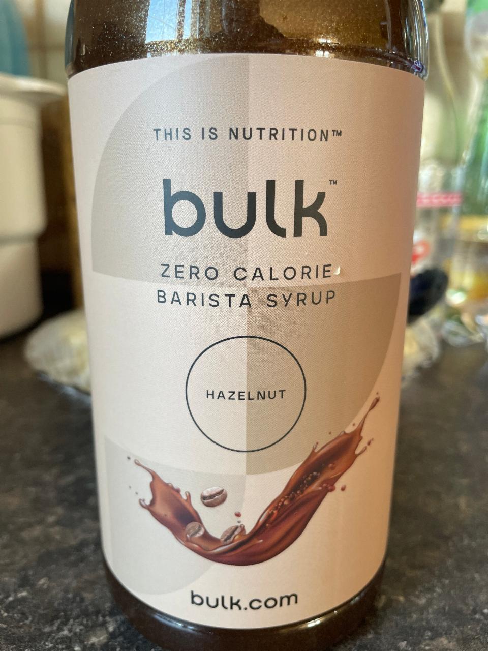 Zdjęcia - Zero Calorie Barista Syrup Hazelnut Bulk