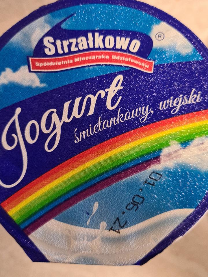 Zdjęcia - Jogurt śmietankowy wiejski Strzałkowo