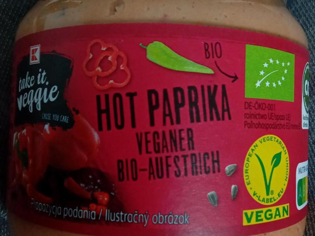 Zdjęcia - Pasta hot papryka veganer bio-aufstrich K-take it veggie