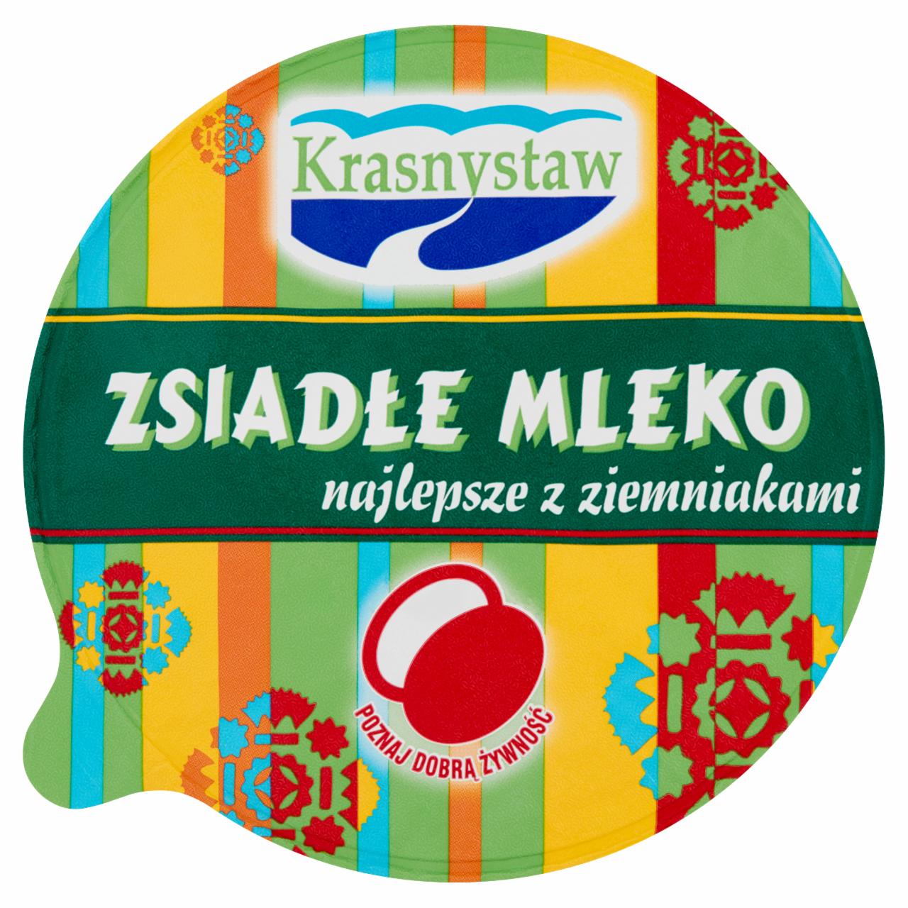 Zdjęcia - Krasnystaw Zsiadłe mleko z Krasnegostawu 400 g