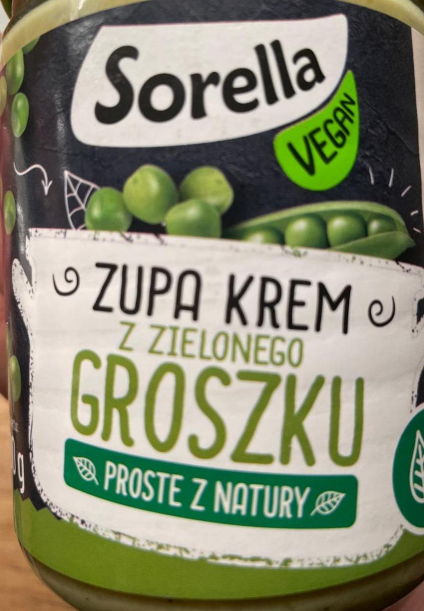 Zdjęcia - Sorella Zupa krem z zielonego groszku 400 g