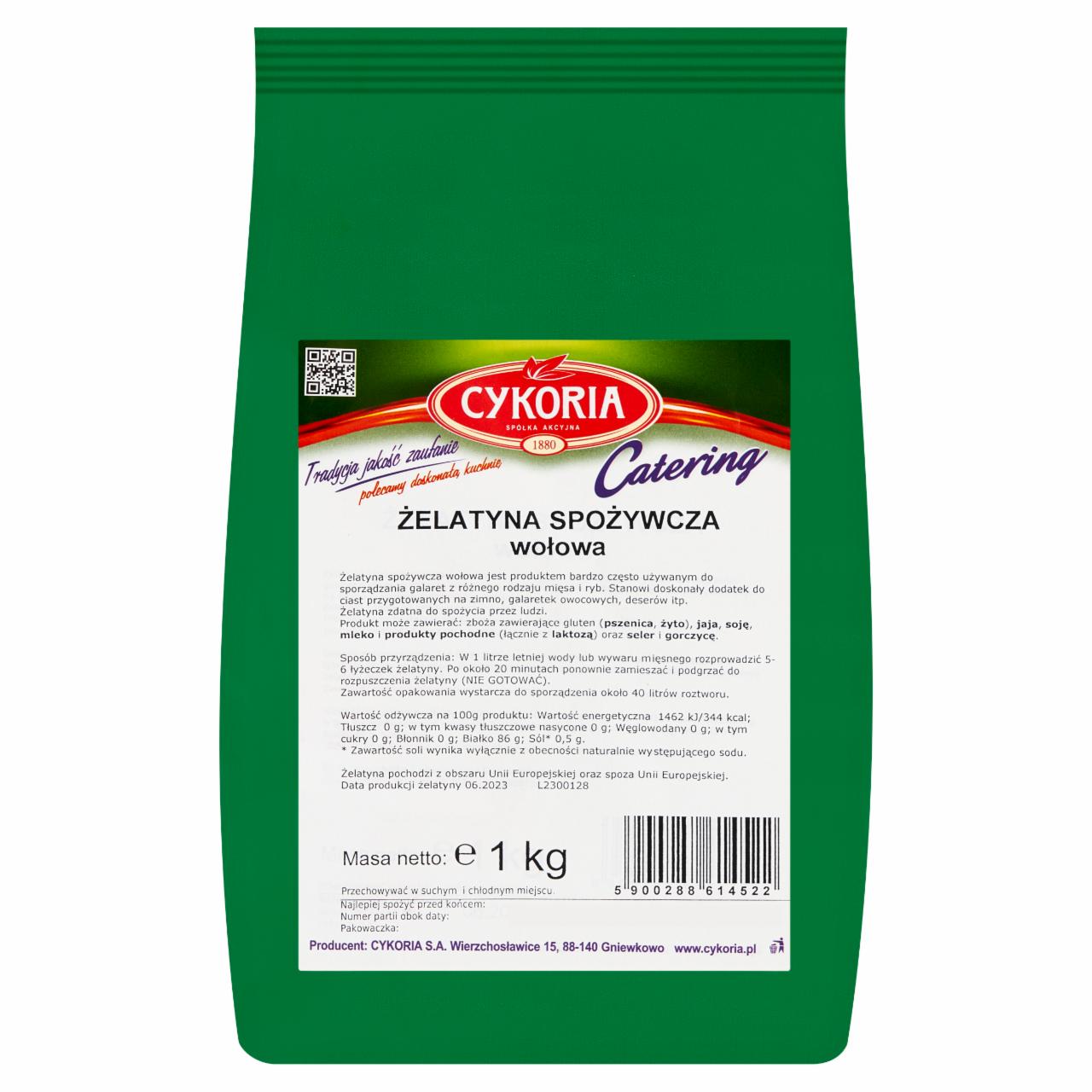 Zdjęcia - Cykoria Catering Żelatyna spożywcza wołowa 1 kg