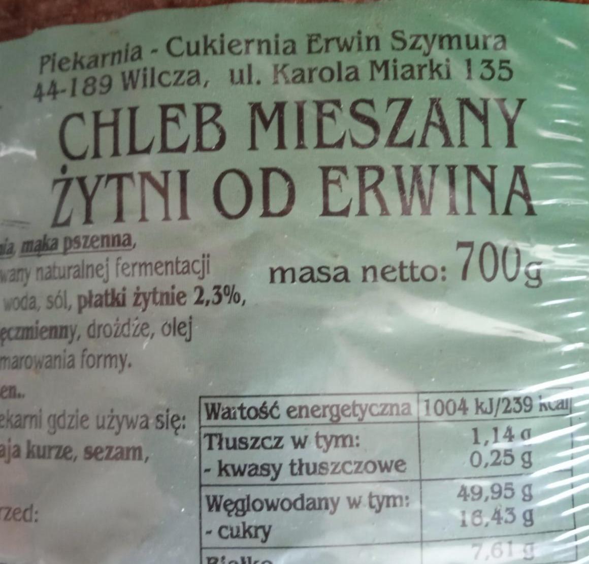 Zdjęcia - chleb mieszany żytni od Erwina