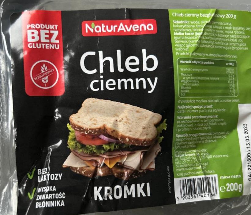 Zdjęcia - Chleb ciemny NaturAvena