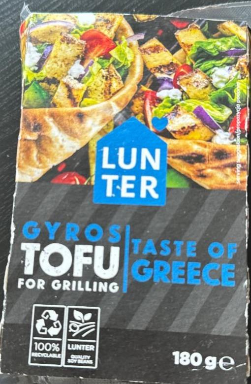 Zdjęcia - Lunter Tofu na grilla gyros 180 g