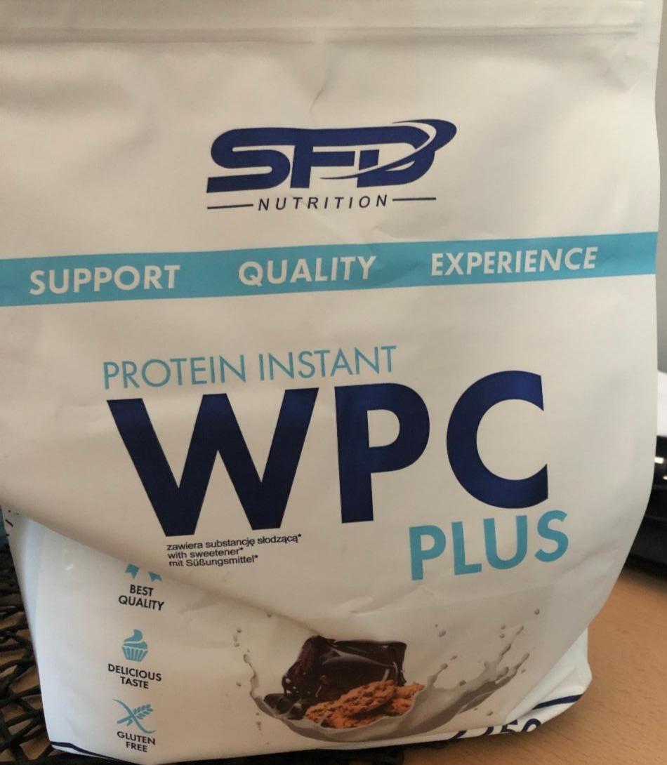 Zdjęcia - WPC plus protein instant chocolate cookies flavour SFD Nutrition