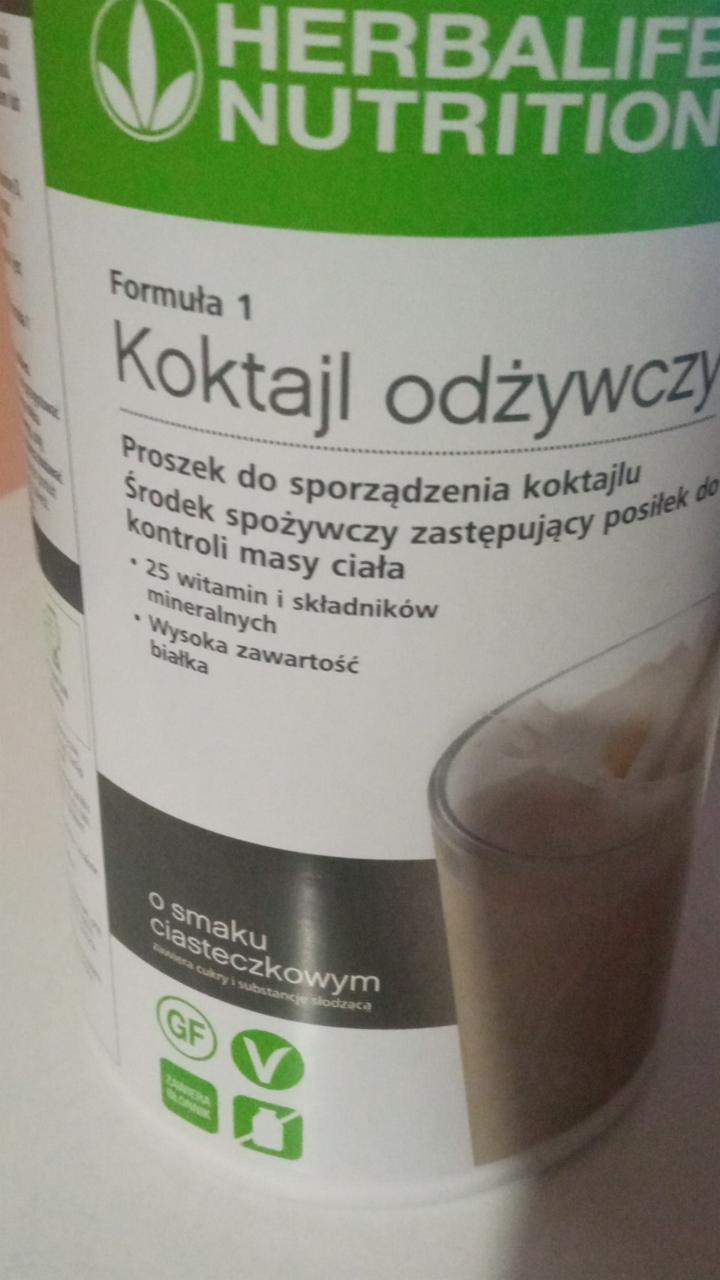 Zdjęcia - Koktajl bialkowy Formuła 1 ciasteczkowy Herbalife Nutrition