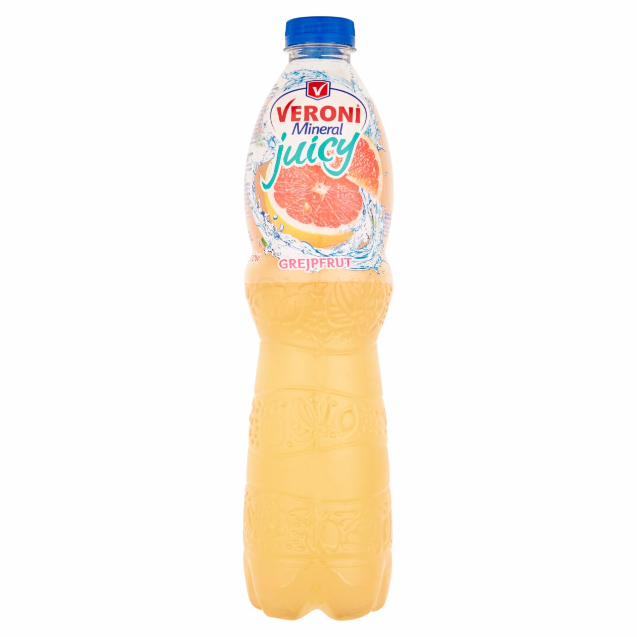 Zdjęcia - Veroni Mineral Juicy Grejpfrut Napój niegazowany 1,5 l