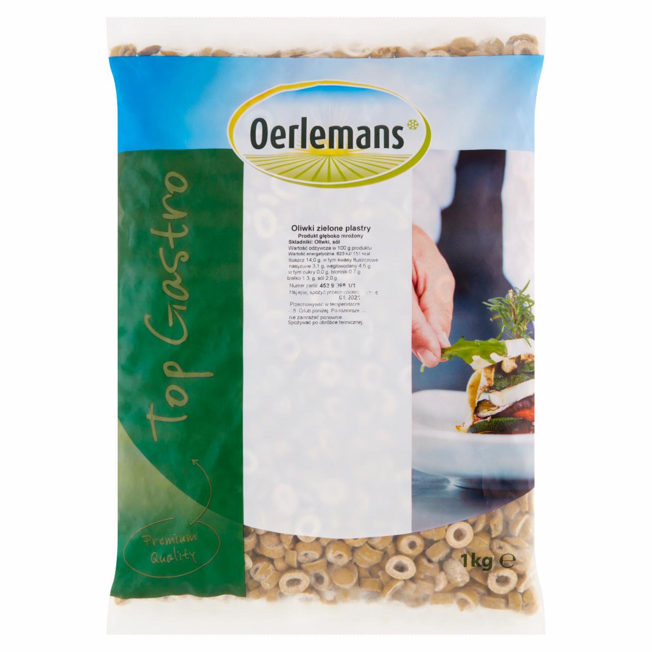 Zdjęcia - Oerlemans Oliwki zielone plastry 1 kg