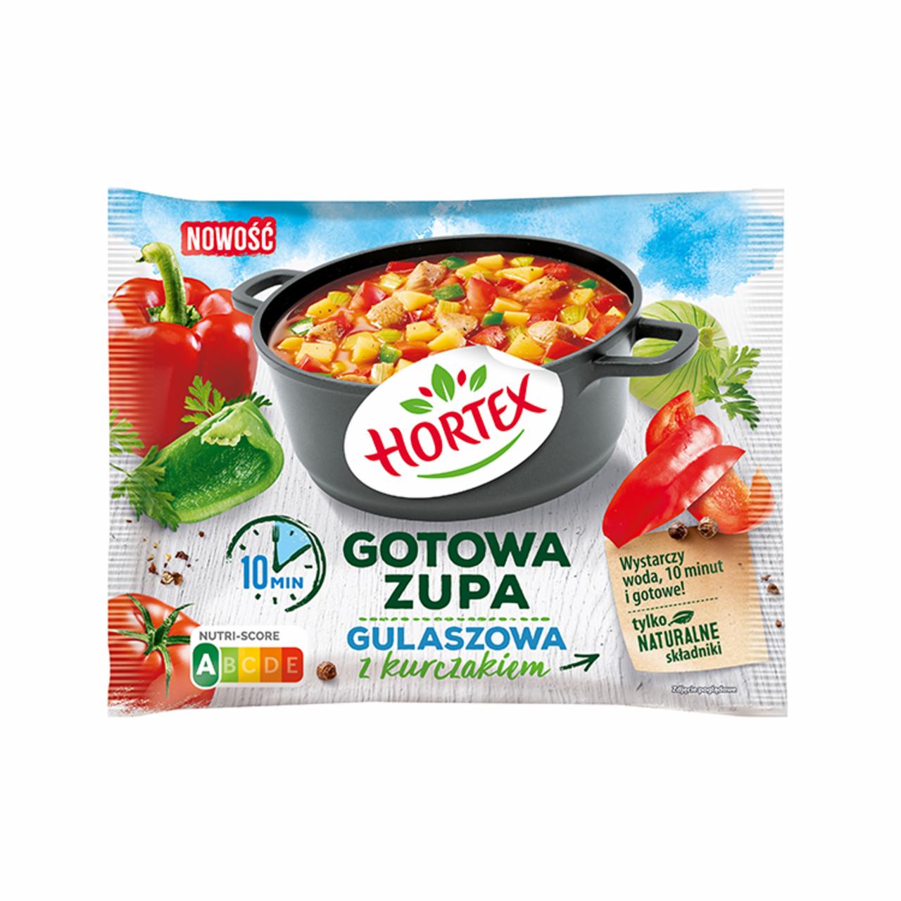 Zdjęcia - Hortex Gotowa zupa gulaszowa z kurczakiem 350 g