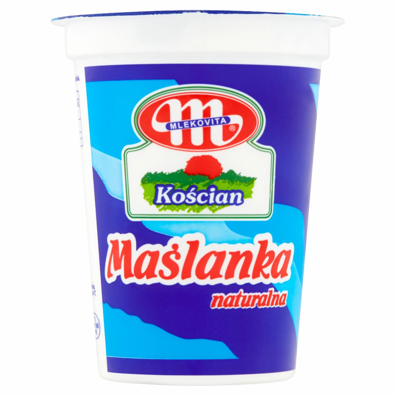 Zdjęcia - Mlekovita Kościan Maślanka naturalna 400 ml