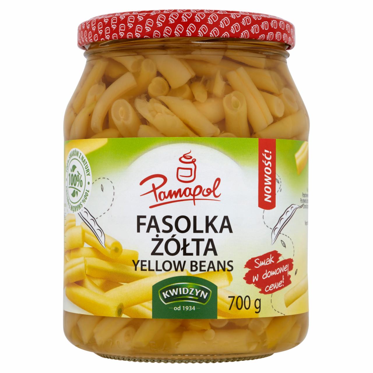 Zdjęcia - Pamapol Fasolka żółta 700 g