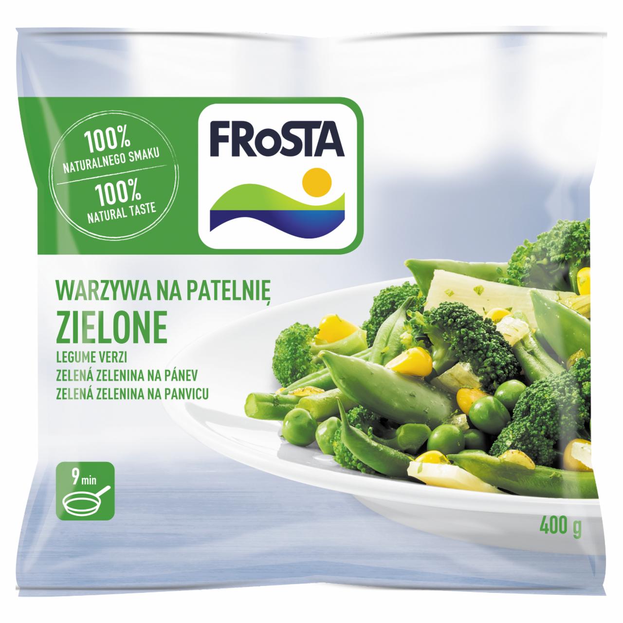 Zdjęcia - FRoSTA Warzywa na patelnię zielone 400 g