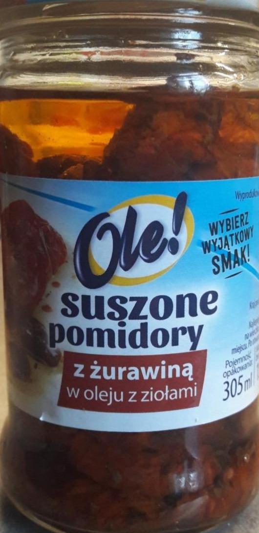 Zdjęcia - Suszone pomidory z żurawiną w oleju z ziołami Ole!