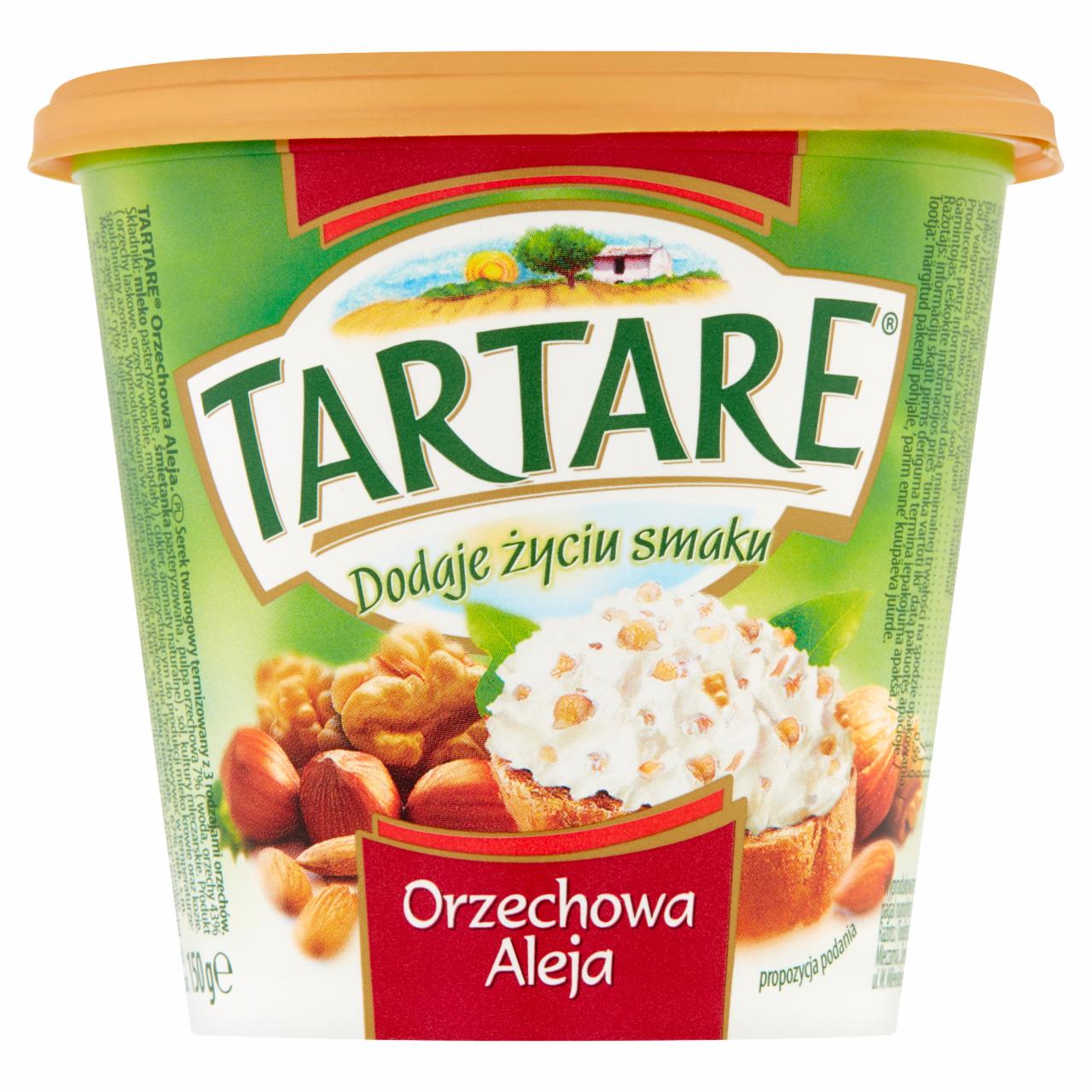 Zdjęcia - Tartare Orzechowa Aleja Serek twarogowy z orzechami 150 g