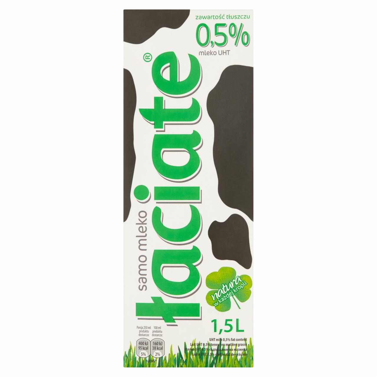 Zdjęcia - Łaciate Mleko UHT 0,5% 1,5 l